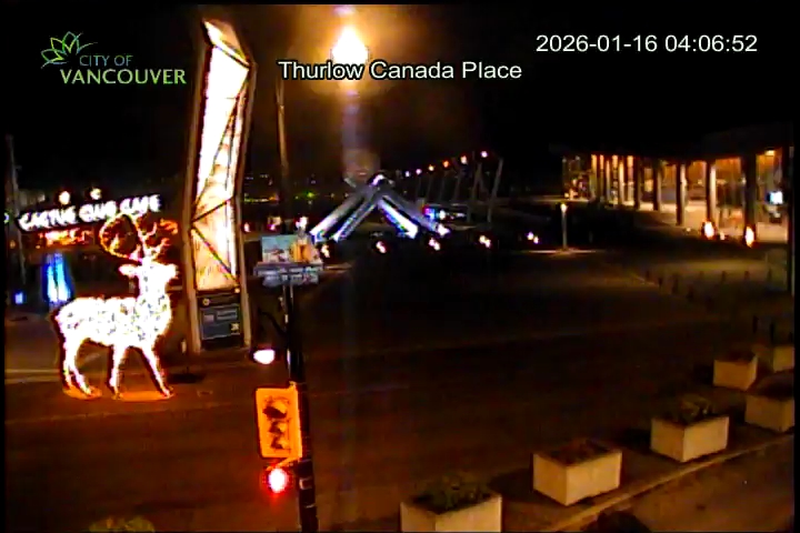 Thurlow St and Canada Place - North