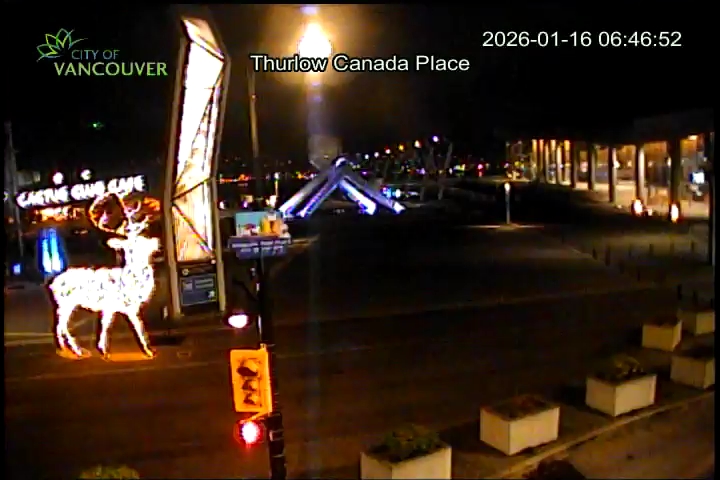 Thurlow St and Canada Place - North