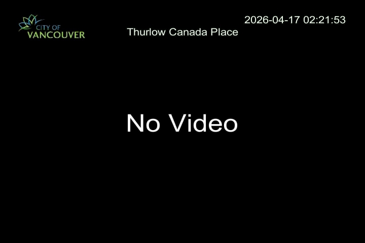 Thurlow St and Canada Place - North