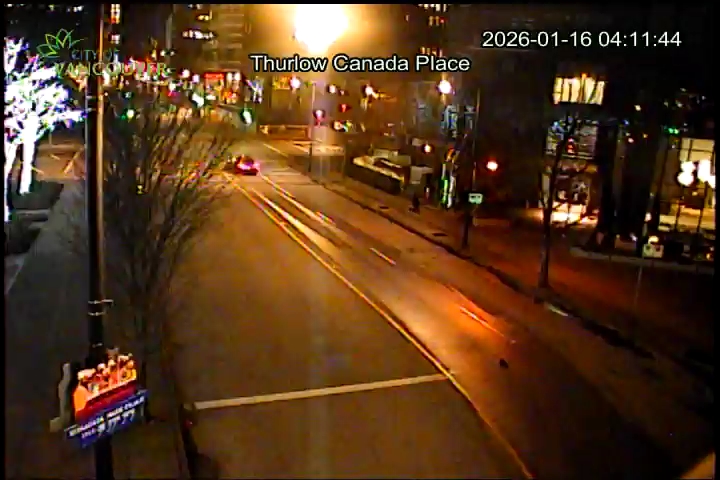 Thurlow St and Canada Place - South