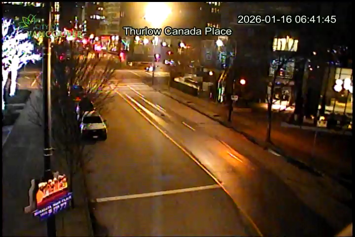 Thurlow St and Canada Place - South