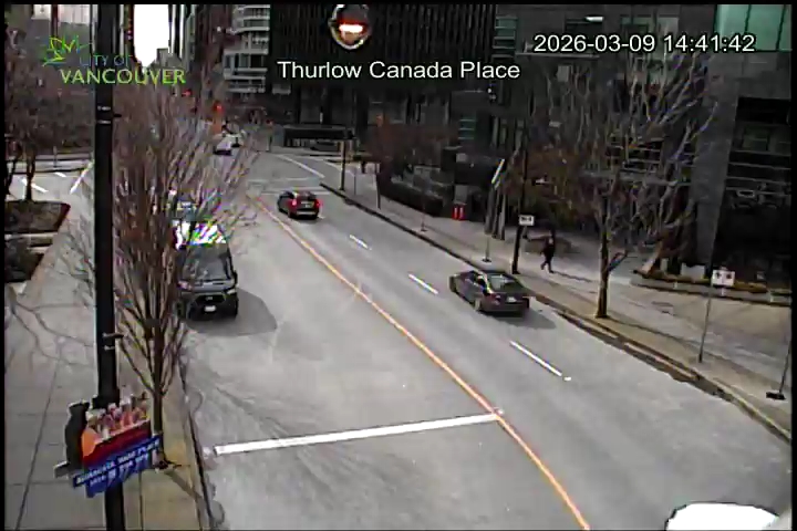 Thurlow St and Canada Place - South