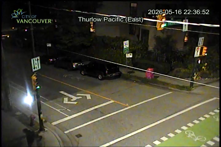 Thurlow St and Pacific St - South