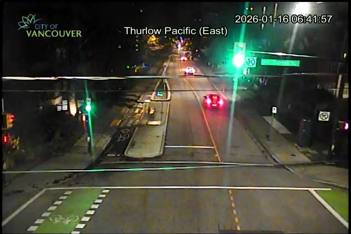 Thurlow St & Pacific St - W