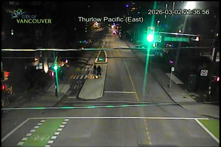 Thurlow St & Pacific St - W