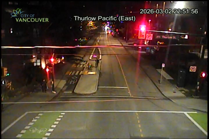 Thurlow St & Pacific St - W