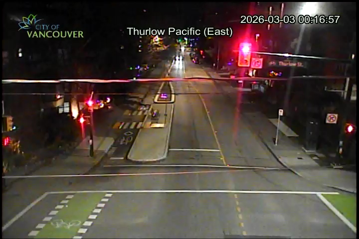 Thurlow St & Pacific St - W