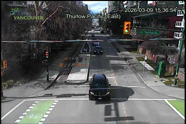 Thurlow St & Pacific St - W