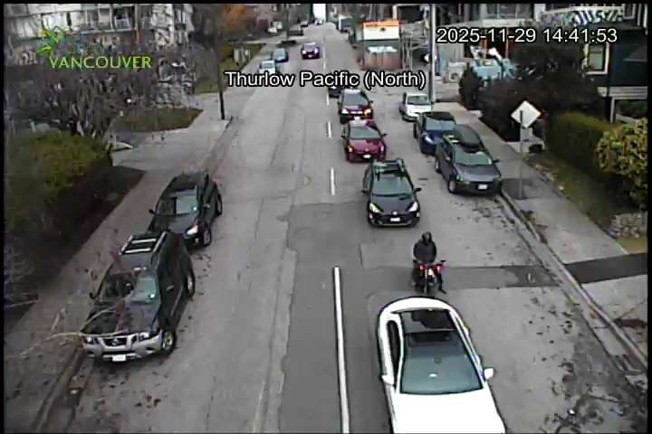 Thurlow St & Pacific St - N