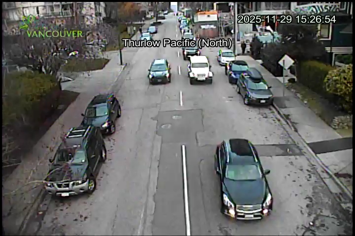 Thurlow St & Pacific St - N