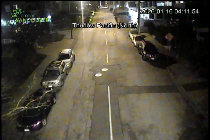 Thurlow St & Pacific St - N