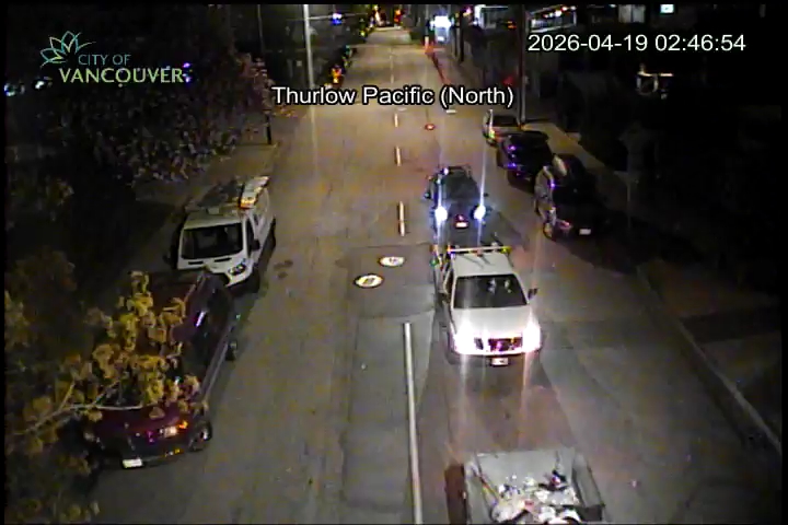 Thurlow St & Pacific St - N