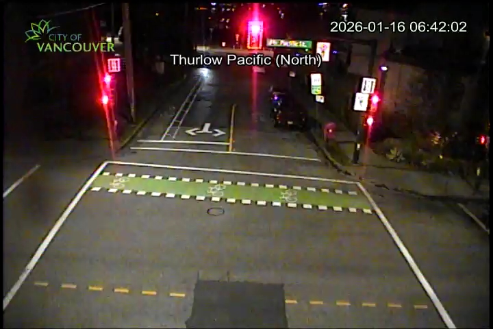 Thurlow St & Pacific St - S