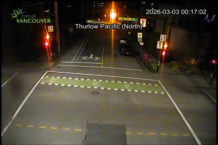 Thurlow St & Pacific St - S