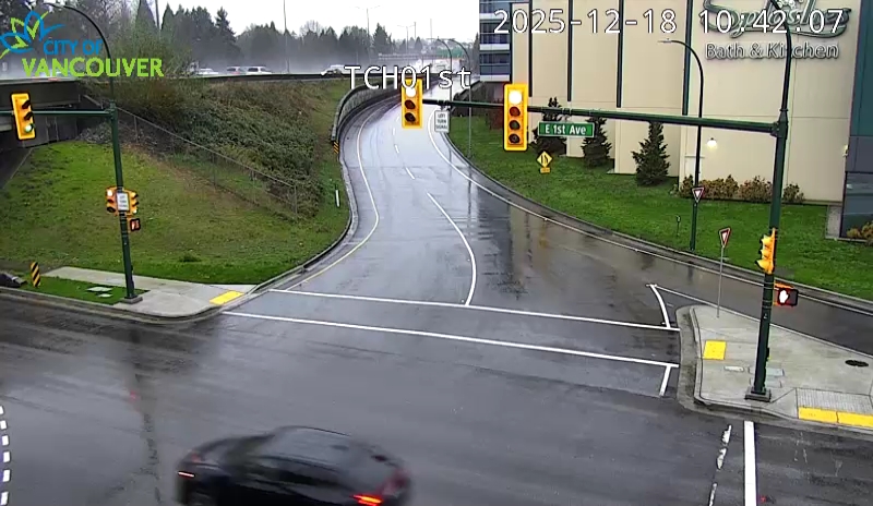 Trans Canada Hwy and E 1st Ave - North