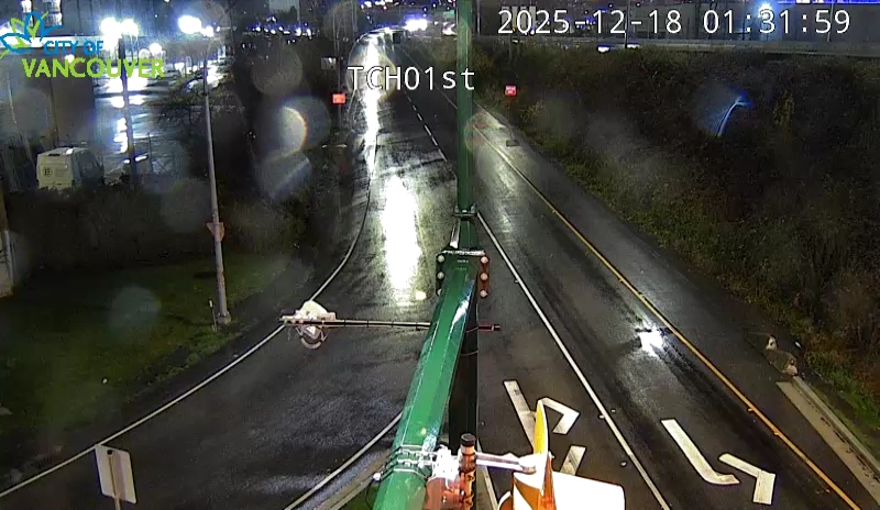 Trans Canada Hwy and E 1st Ave - South