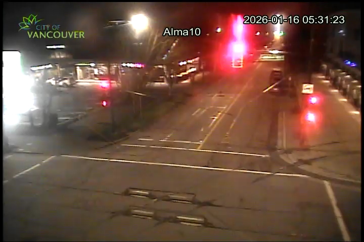 Alma St & W 10th Ave - E