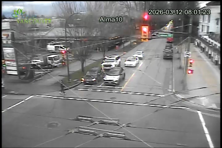 Alma St & W 10th Ave - E