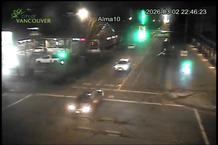 Alma St & W 10th Ave - E