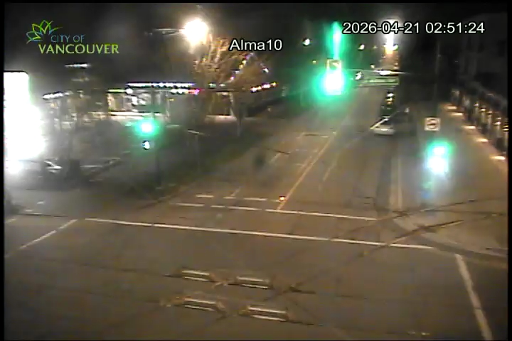 Alma St & W 10th Ave - E