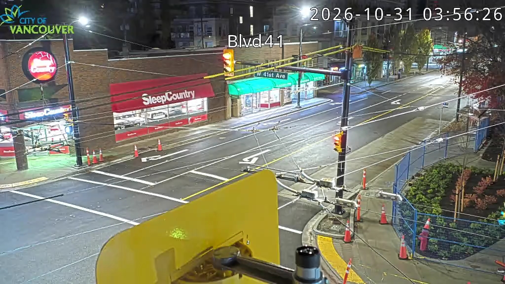 West Boulevard and W 41st Ave - North