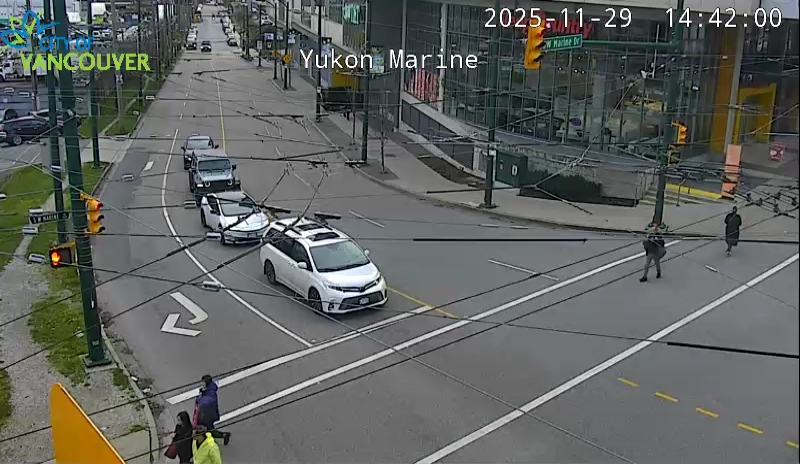 Yukon St & SW Marine Dr - S