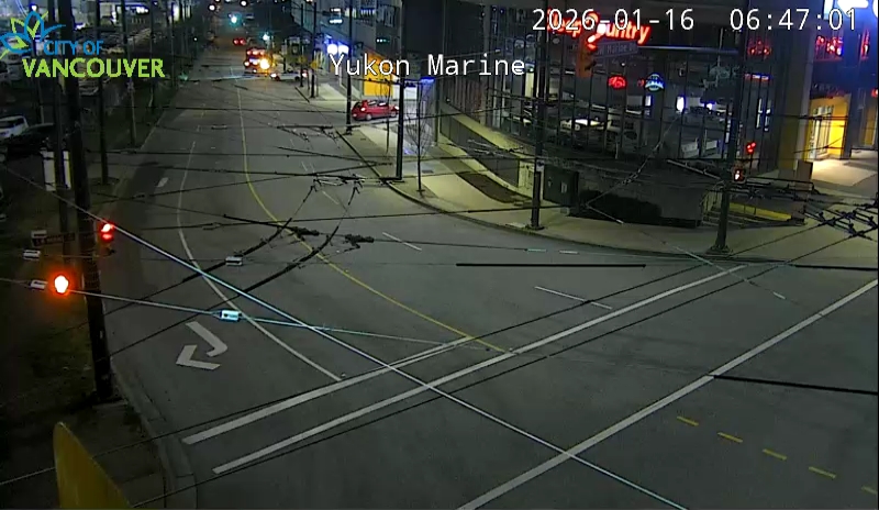 Yukon St & SW Marine Dr - S