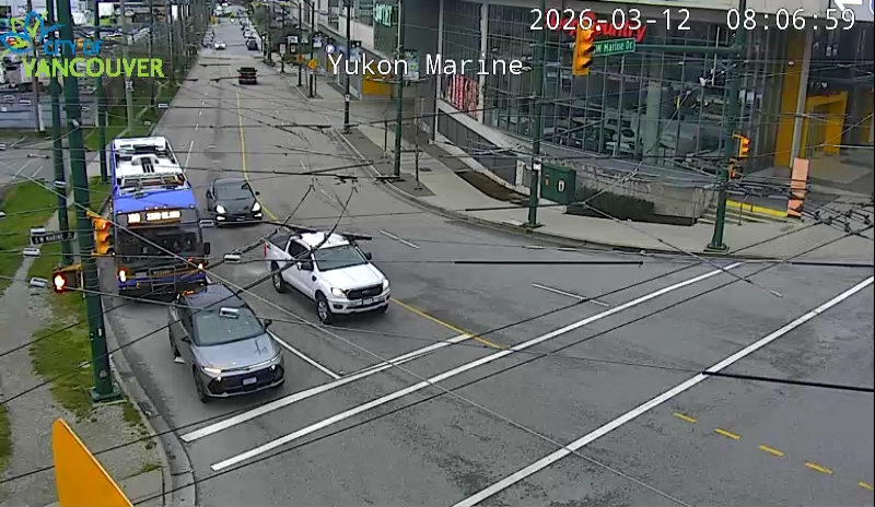 Yukon St & SW Marine Dr - S