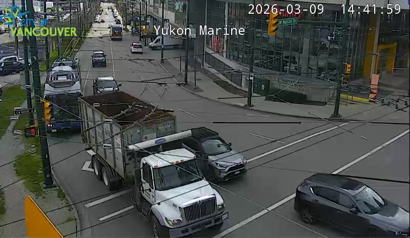 Yukon St & SW Marine Dr - S