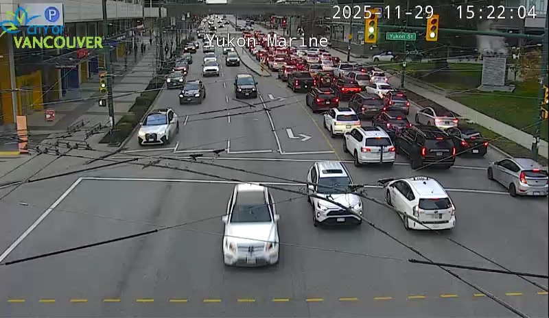 Yukon St & SW Marine Dr - W