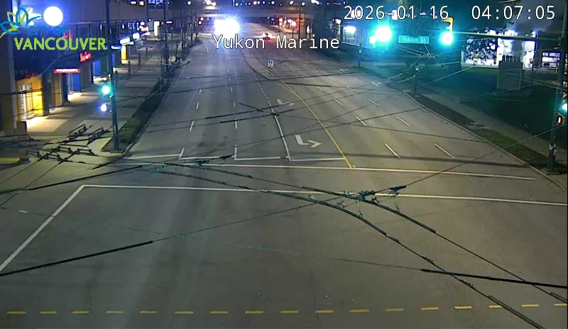 Yukon St & SW Marine Dr - W