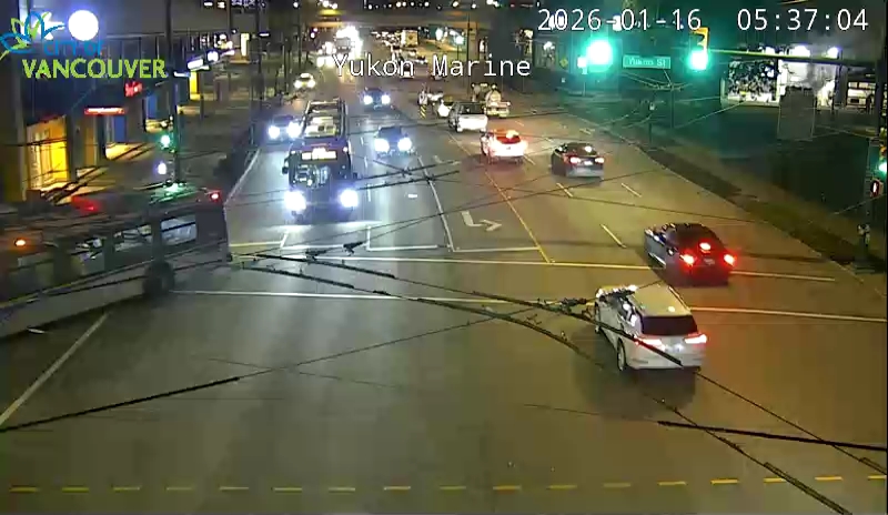 Yukon St & SW Marine Dr - W