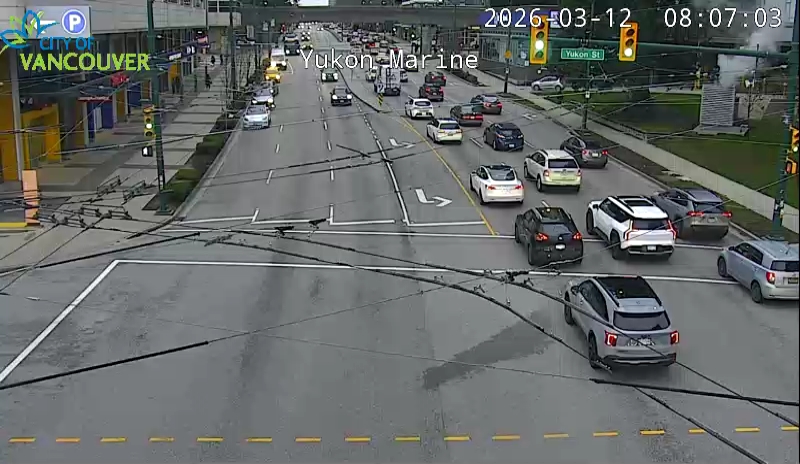 Yukon St & SW Marine Dr - W