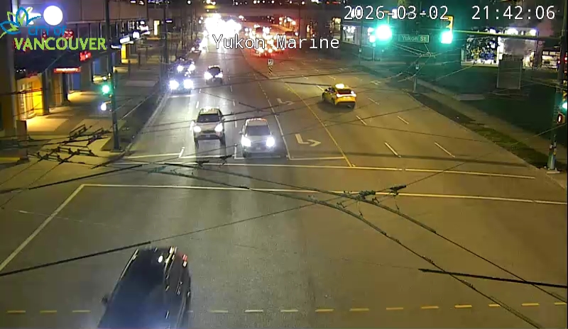 Yukon St & SW Marine Dr - W