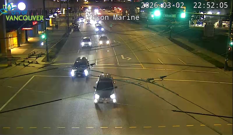 Yukon St & SW Marine Dr - W