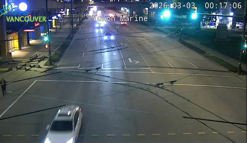 Yukon St & SW Marine Dr - W