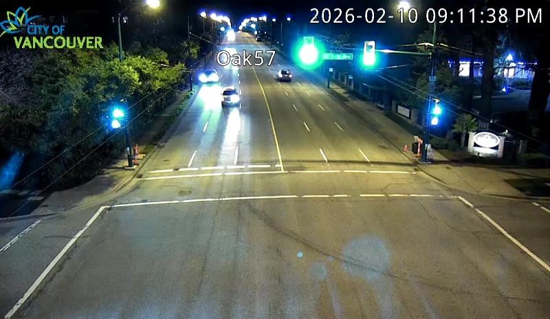 Oak St and W 57th Ave - North