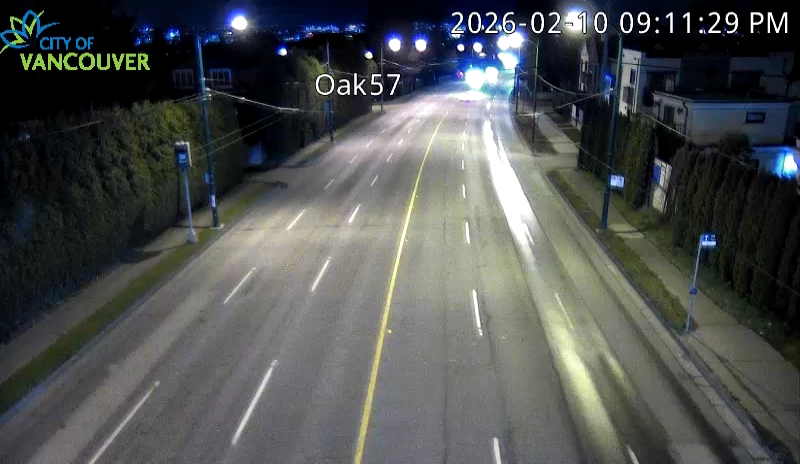 Oak St and W 57th Ave - South